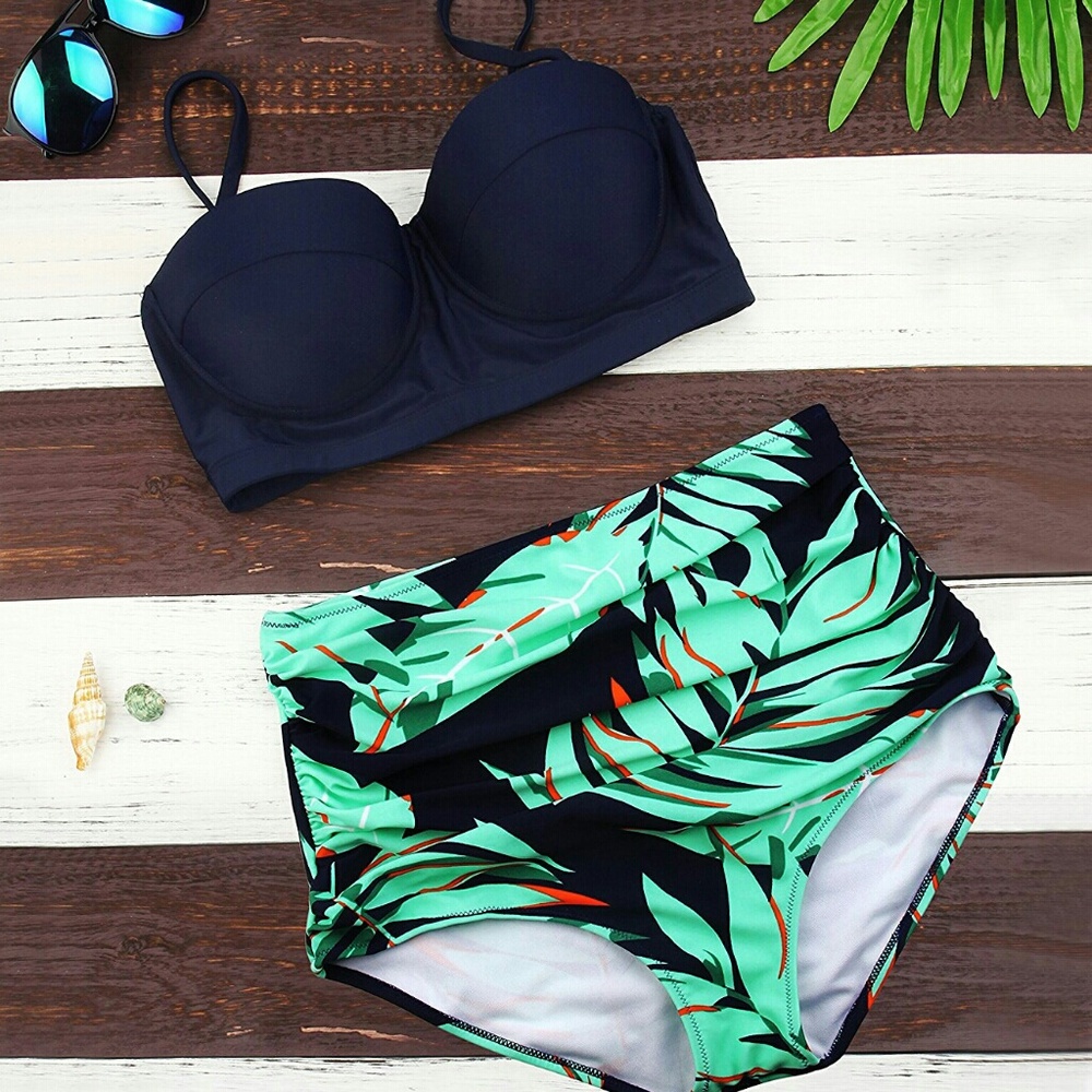 Women Vintage Swimsuits Bikinis Bathing Suits Retr